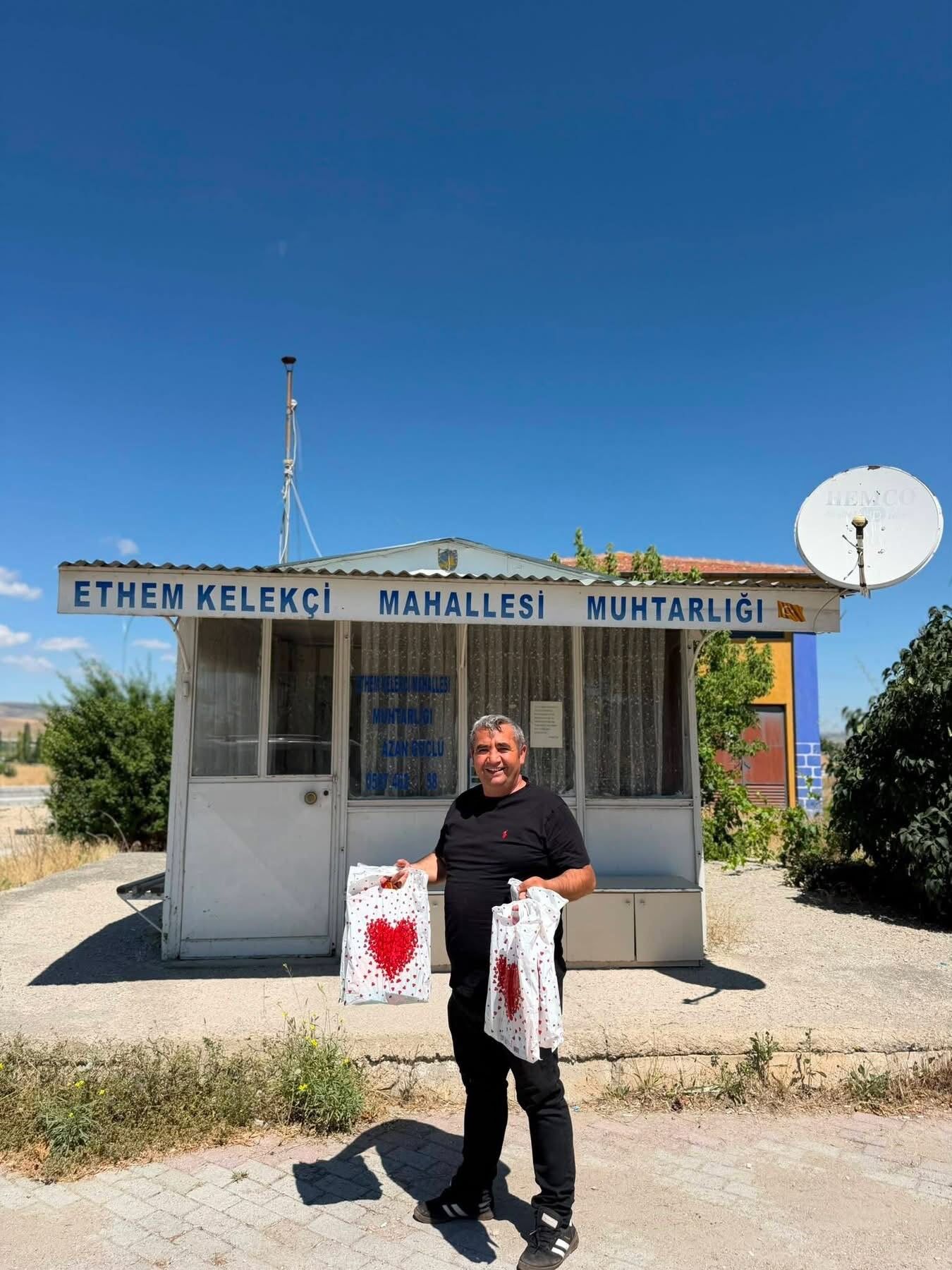 Afyon'da Muhtardan Okul Öncesi Anlamlı Destek