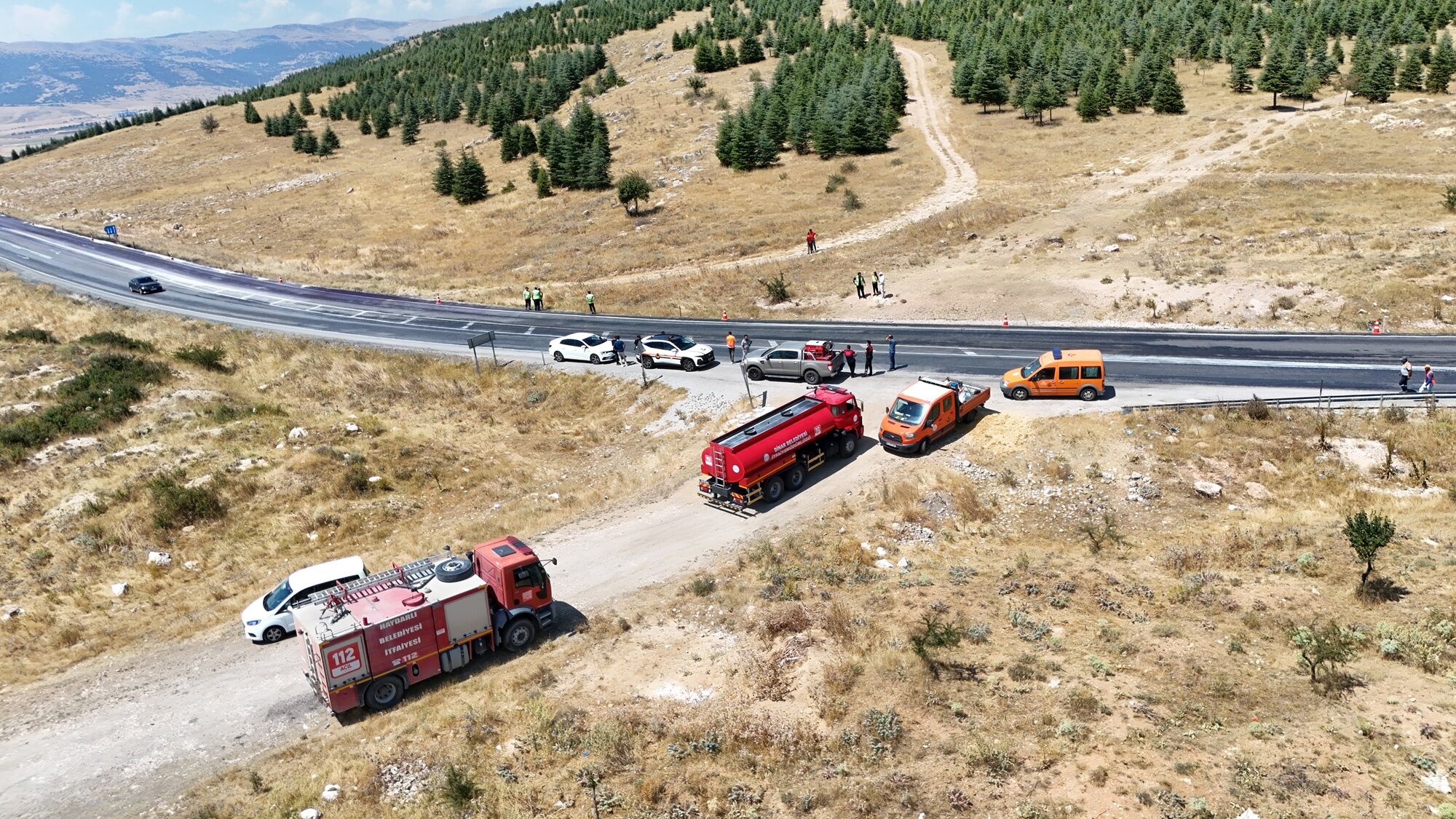Afyon'da Yola Boya Döken Sürücünün Cezası Belli Oldu (2)-1