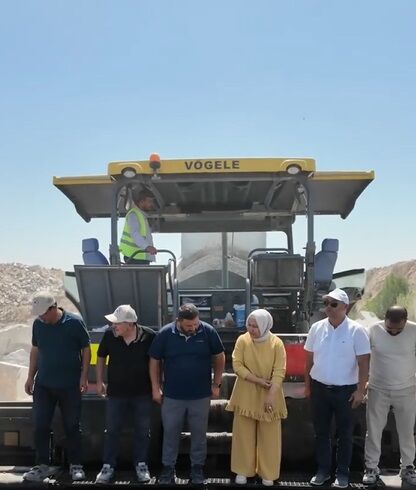 İscehi̇sar’da Asfalt Çalişmalari Sürüyor (1)
