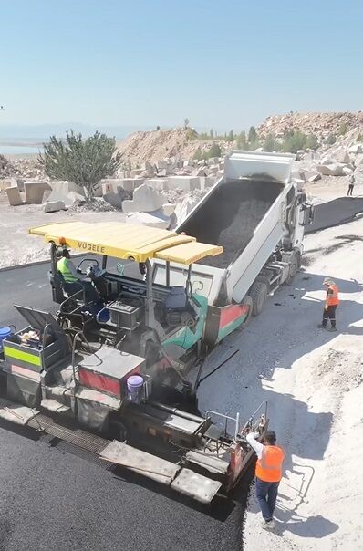 İscehisar’da Asfalt Çalışmaları Sürüyor (2)