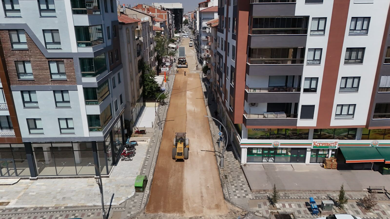 Mezbahane Caddesi Baştan Aşağı Yenilendi (2)
