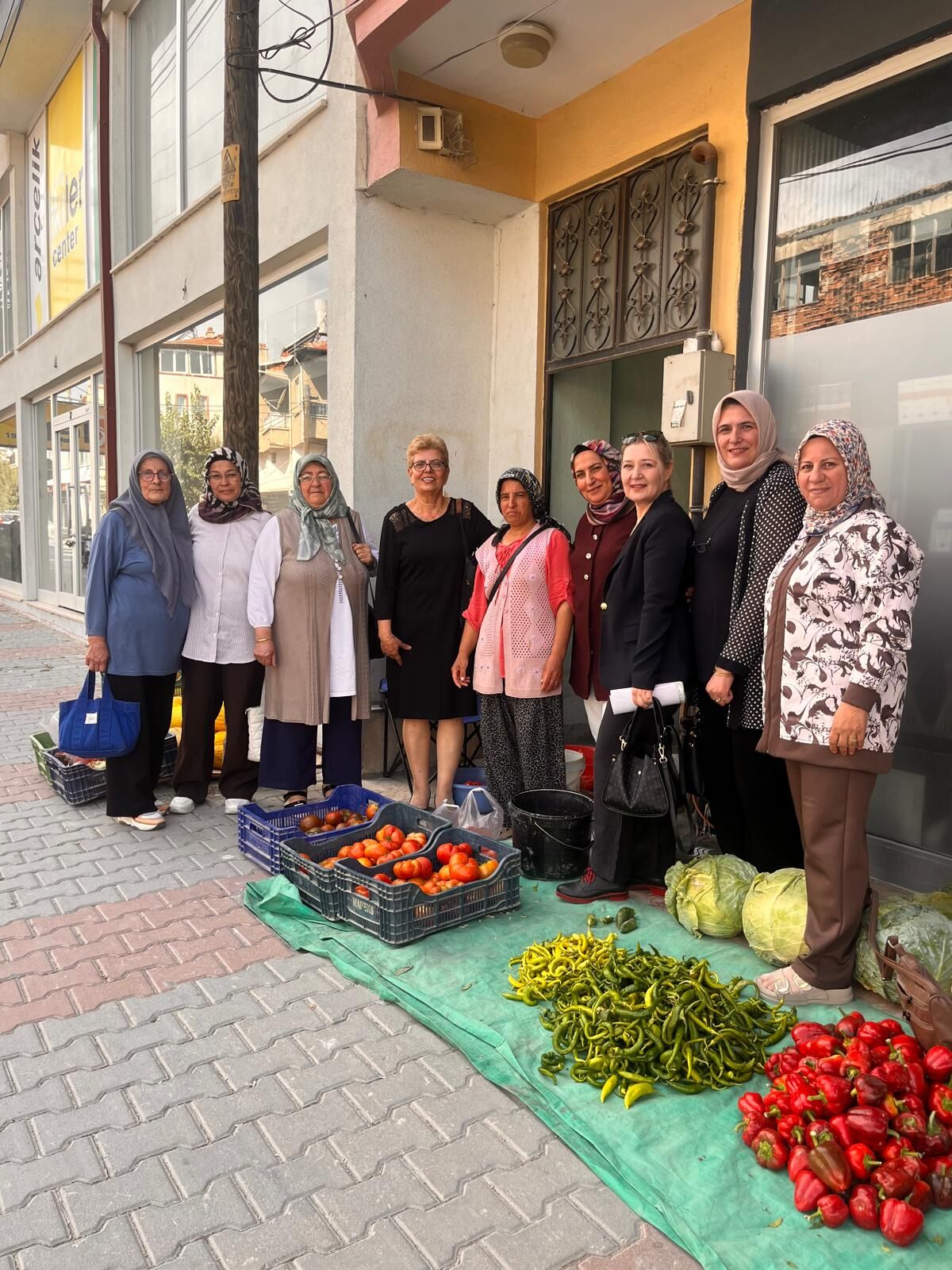Afyon İyi̇ Parti Kadın Teşkilatı Çay’da Sahaya Indi (6)