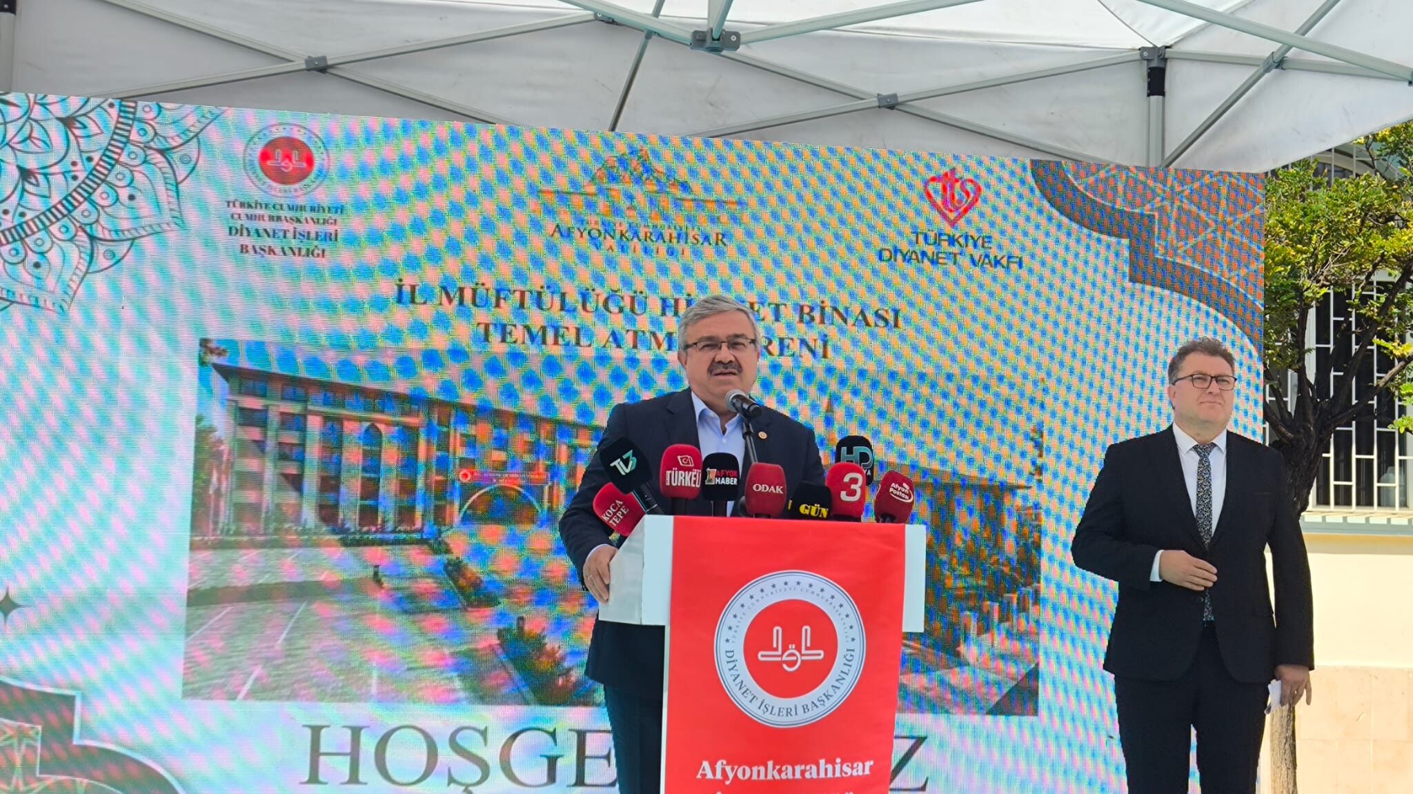 Afyon’da Yeni Müftülük Binasının Temeli Atıldı (4)