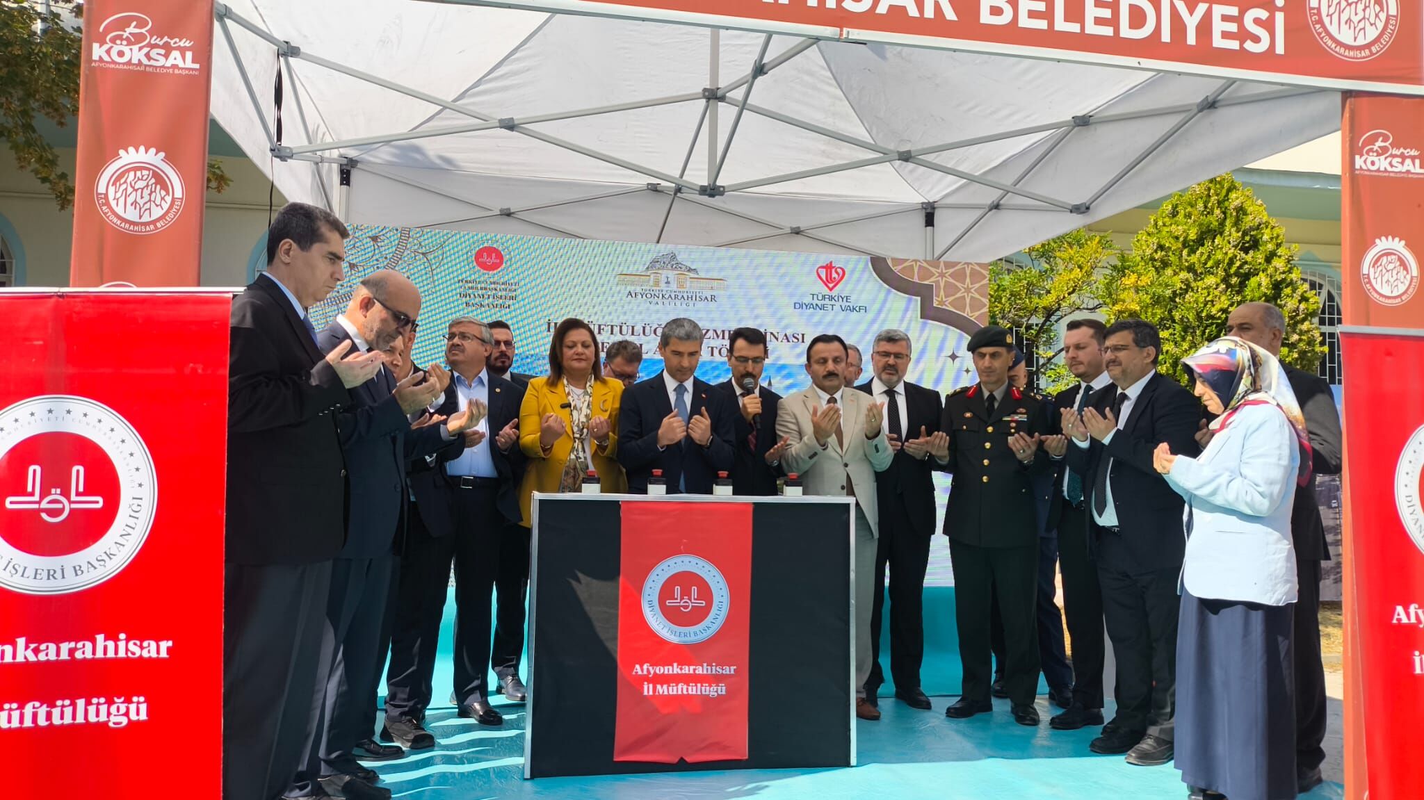Afyon’da Yeni Müftülük Binasının Temeli Atıldı (5)
