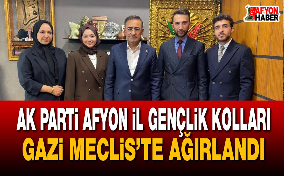 AK Parti Afyon İl Gençlik Kolları Gazi Meclis'te ağırlandı