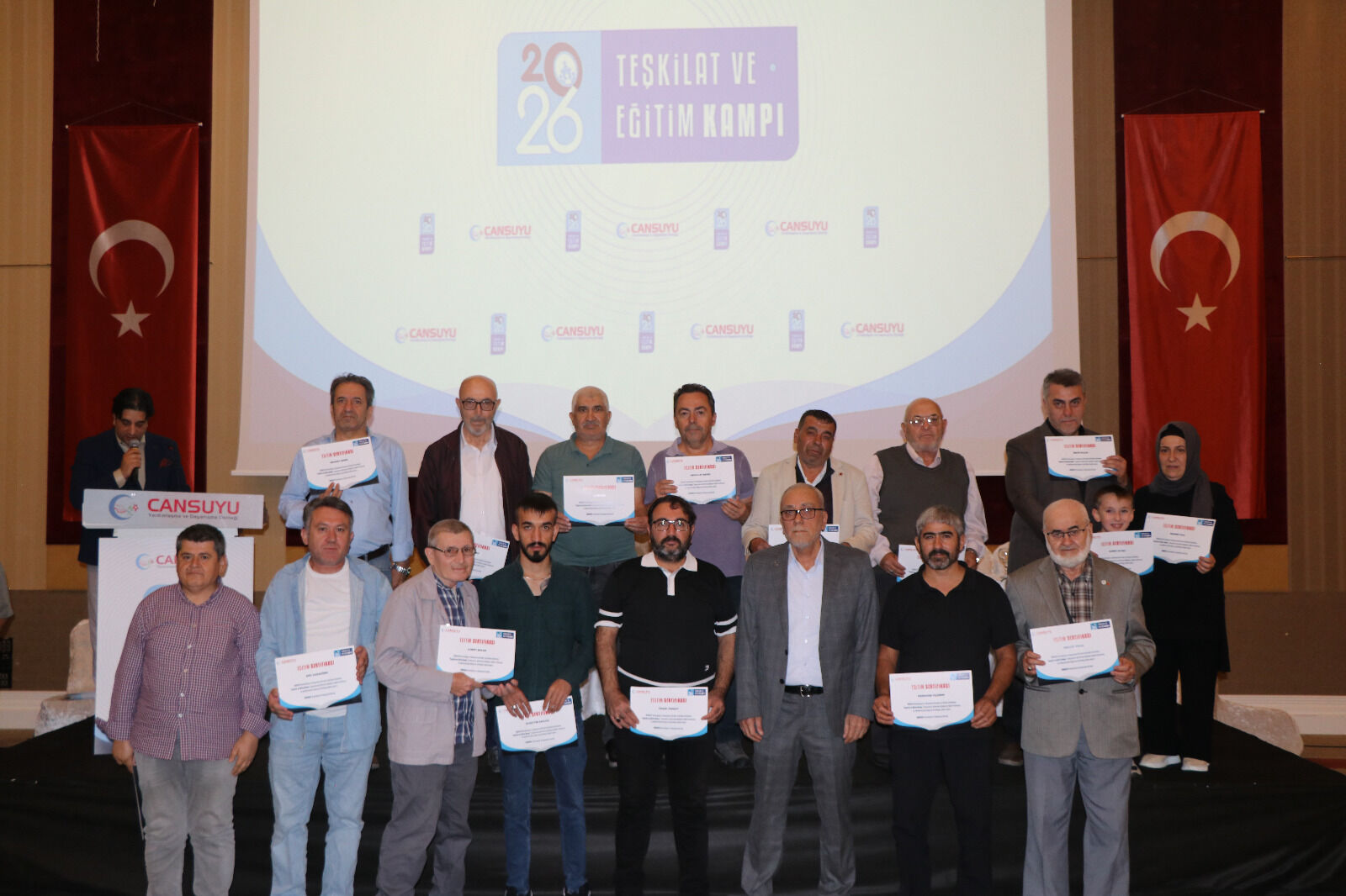 Cansuyu Derneğinin Eğitim Kampı Sertifika Töreni Ile Sona Erdi (1)