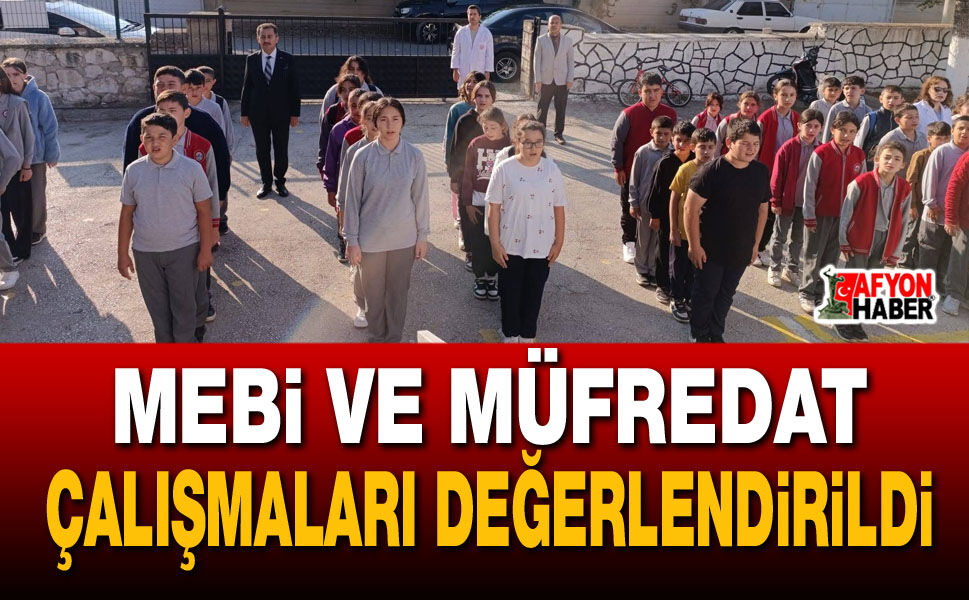 MEBİ ve Müfredat Çalışmaları Değerlendirildi