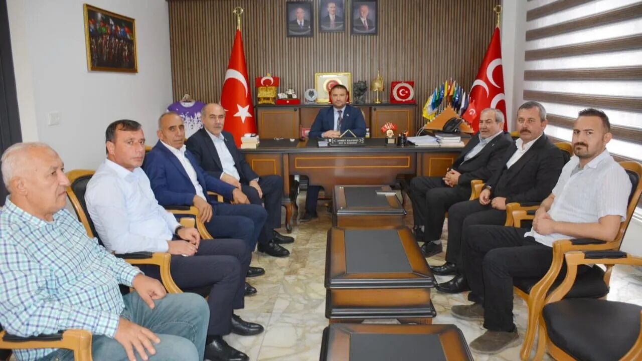 MHP Afyon'da Kahveci’ye ziyaretler sürüyor