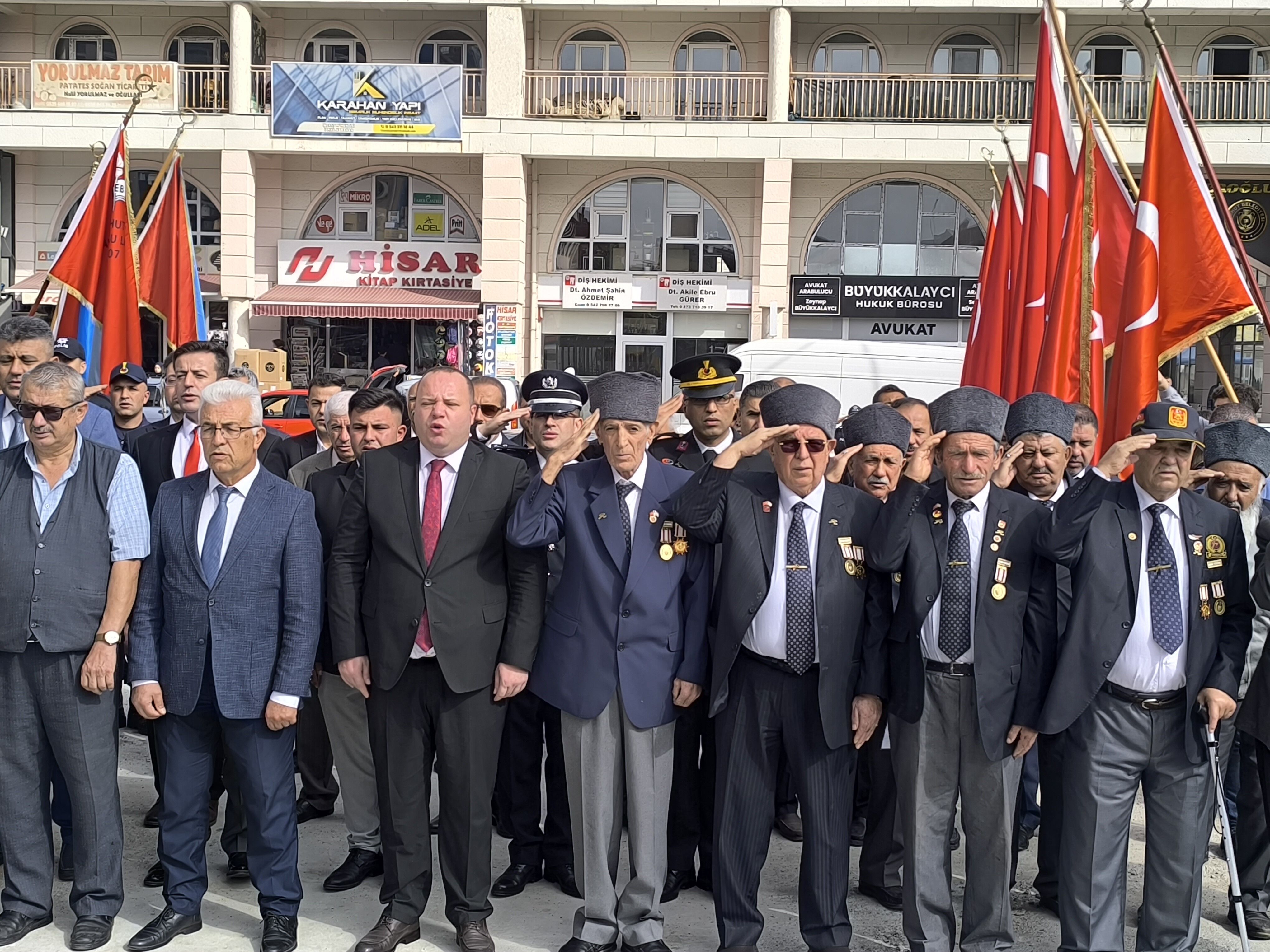 Şuhut'ta Gaziler Günü Coşkuyla Kutlandı