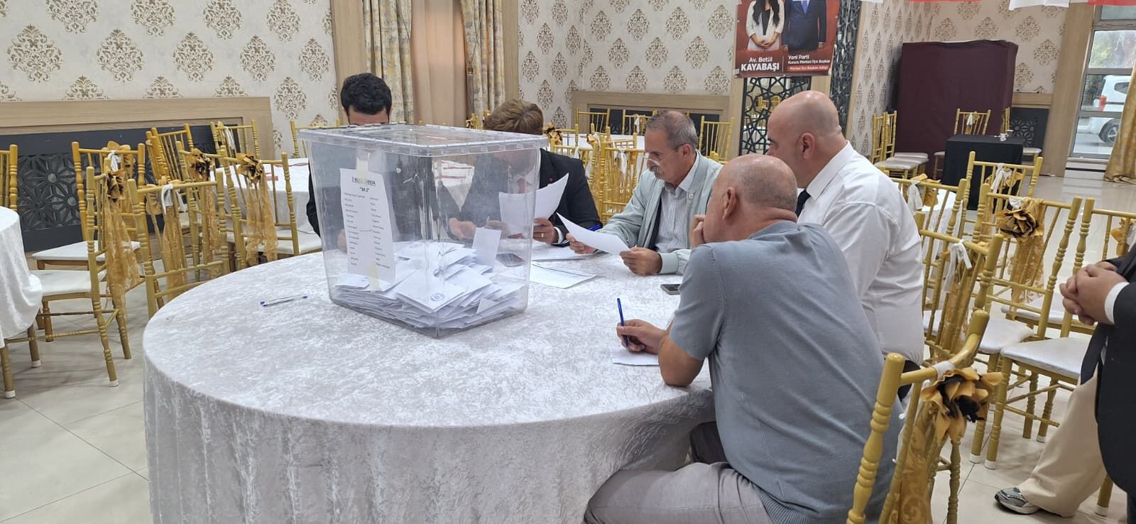 Yeni Parti Afyon Merkez İlçe Başkanlığı İçin Oy Sayımı Başladı (3)