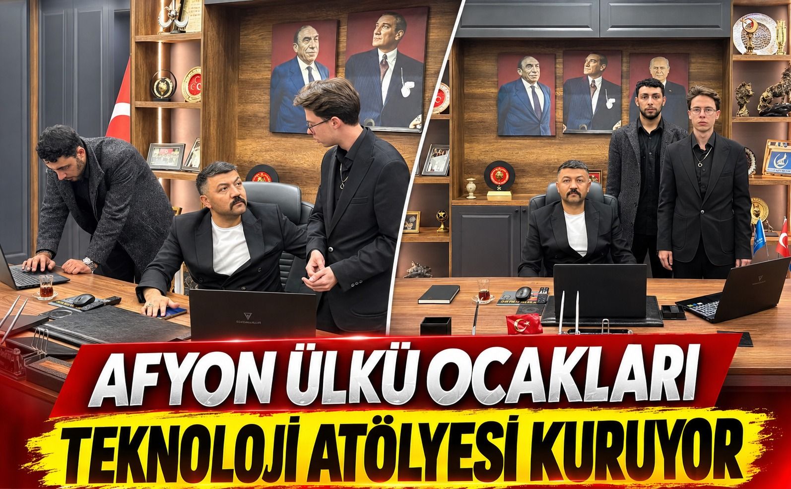 Afyon Ülkü Ocakları Teknoloji Atölyesi Kuruyor