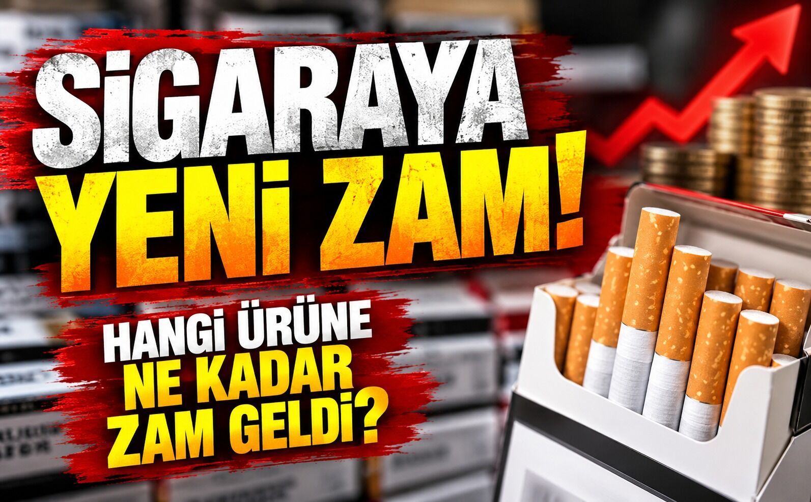 Sigaraya yeni zam! Hangi ürüne ne kadar zam geldi?