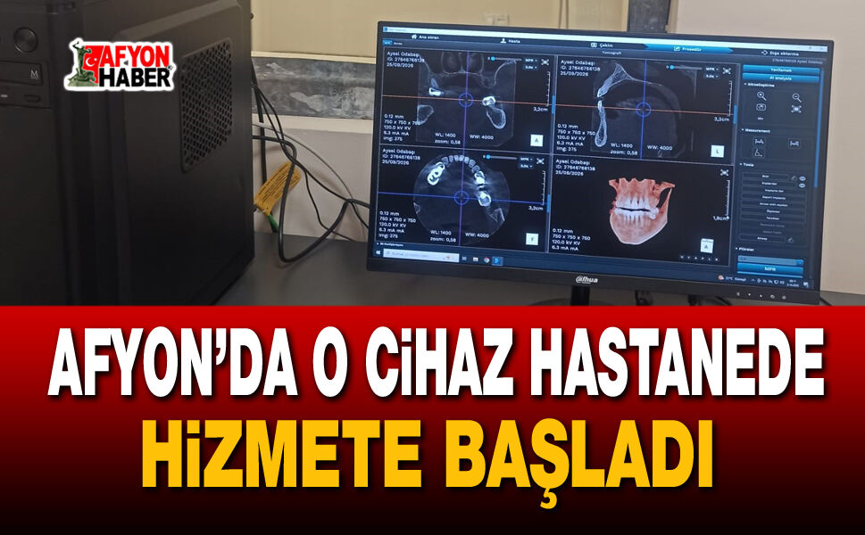 Afyon’da O Cihaz Hastanede Hizmete Başladı (4)