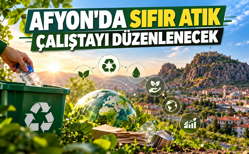 Afyon’da Sıfır Atık Çalıştayı Düzenlenecek