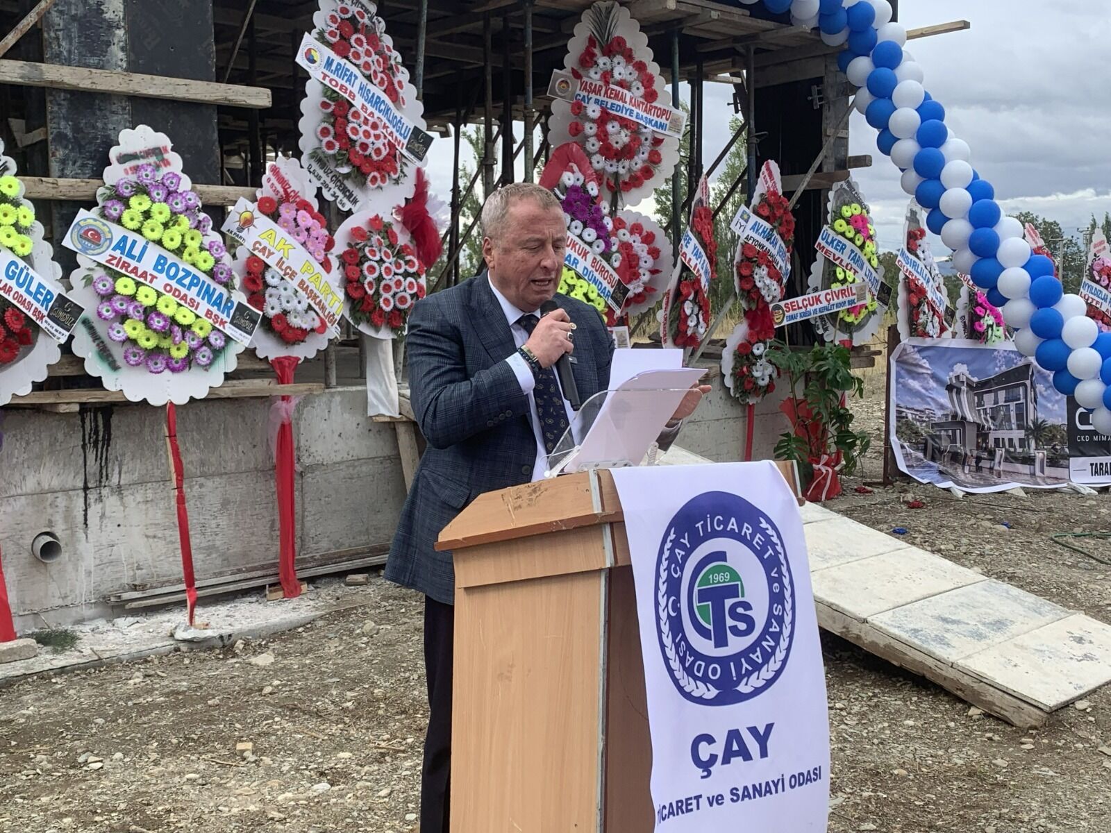Çay Tso Yeni Hizmet Binasının Temeli Atıldı (2)