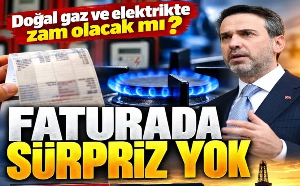 Kış öncesi doğalgaz ve elektriğe zam yok