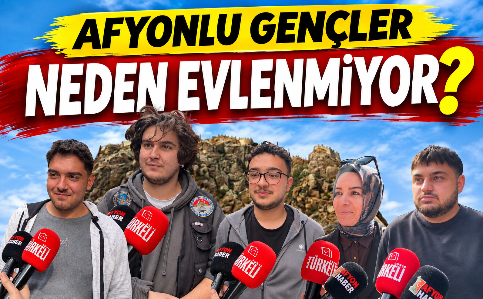Afyonlu gençlere neden evlenmiyorsunuz diye sorduk