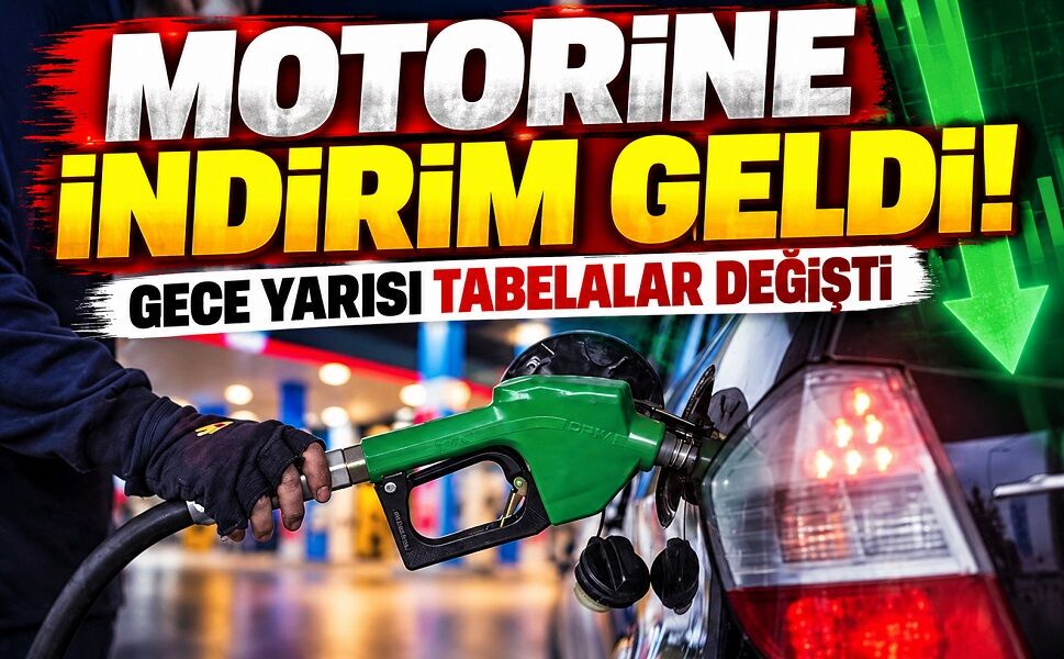 Motorine indirim geldi! Gece yarısı tabelalar değişti