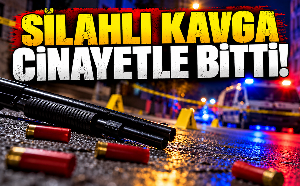 Silahlı kavga cinayetle bitti!
