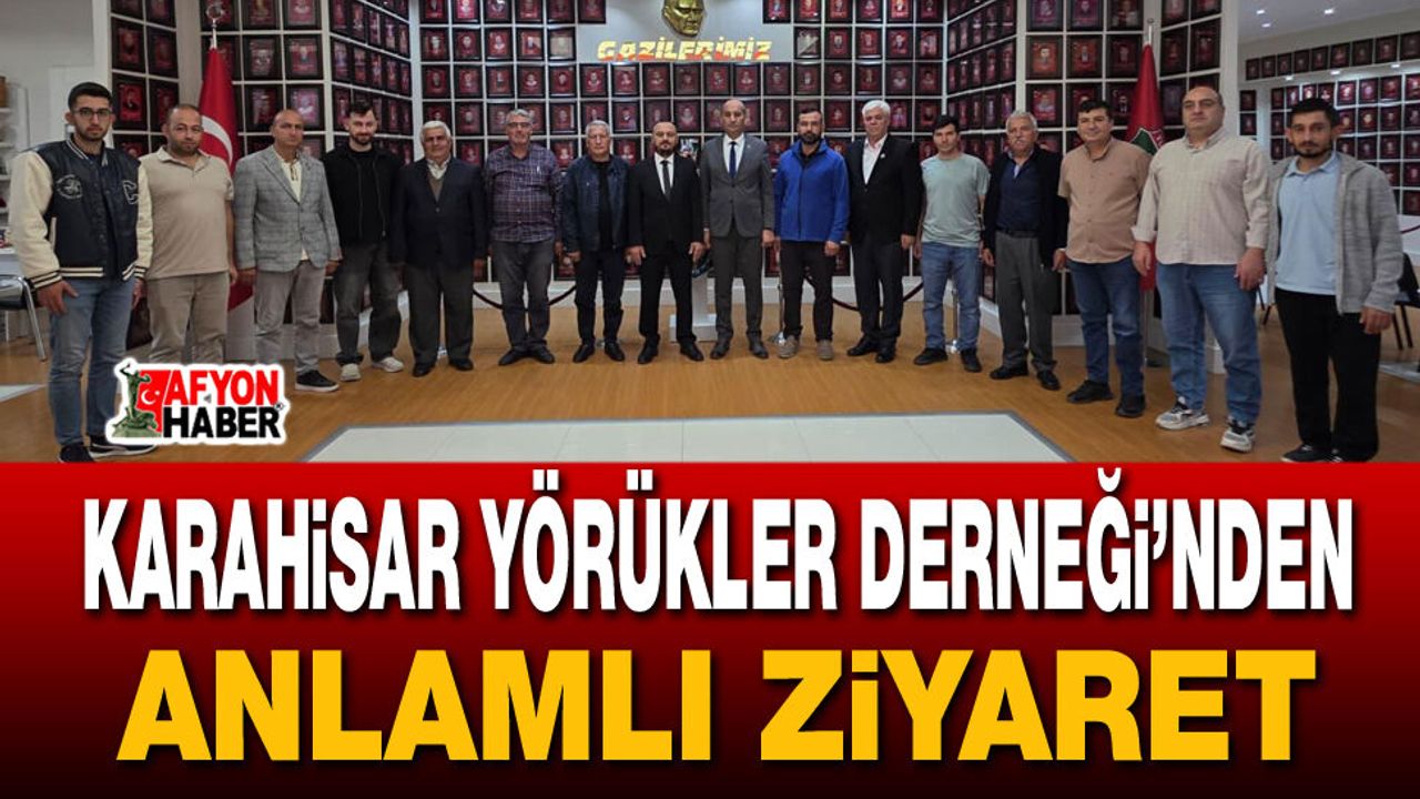 Karahisar Yörükler Derneği’nden Şehit Aileleri Ve Gazilere Anlamlı Ziyaret