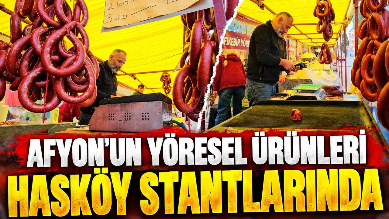 Hasköy'de yöresel ürün pazarı kuruldu