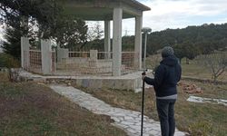 Afyonkarahisar İl Özel İdaresi, Doktor Numan Bey Şehitliği'ni restore ediyor.