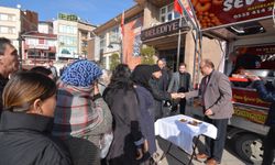 Regaip Kandili'nde Sandıklı Belediyesi Lokma Dağıttı