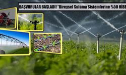 Tarım ve Orman Bakanlığı'ndan %50 Hibeli Modern Sulama Sistemi Başvuruları Başladı!