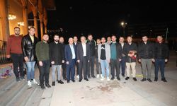 Afyonkarahisar'da Kadir Gecesi'nde halkla buluşma programı düzenlendi.
