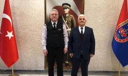 UMUD Derneğin'den Jandarma Alay Komutanı Yağan'a Ziyaret