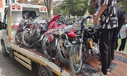 Dinar haber: 9 motosiklet trafikten men edildi
