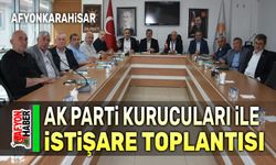 AK Parti Afyon kurucu yönetim kurulu ile toplandılar
