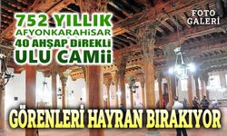 Afyon Ulu Camii, görenleri hayran bırakıyor...