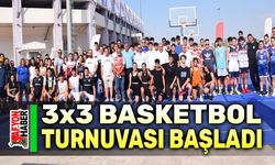 3x3 basketbol turnuvası başladı