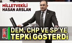 Hasan Arslan'dan DEM Parti, CHP ve SP’ye tepki