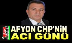 Afyon CHP'nin acı günü!.. Fehmi Peynirci vefat etti