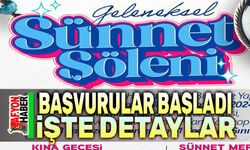 Sünnet Şöleni başvuruları başladı