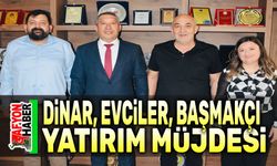 Dinar, Evciler, Başmakçı bölgesine yeni yatırım müjdesi