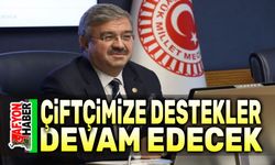 İbrahim Yurdunuseven'den çiftçilere destek ödemeleri müjdesi