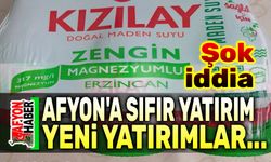 Kızılay Maden Suyu markasıyla ilgili şok iddialar!..