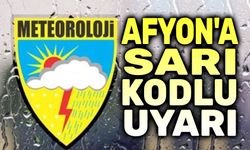 Meteoroloji'den Afyon'a sarı kodlu uyarı
