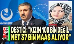 Mustafa Destici, kızıyla ilgili iddialara cevap verdi
