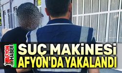 Suç makinesi yakalandı!..