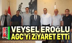 Veysel Eroğlu, AGC'yi ziyaret etti