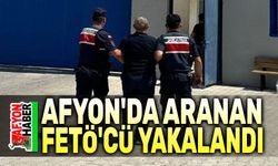 Afyon'da aranan FETÖ'cü yakalandı