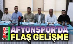 Afyonspor'da flaş gelişme!..