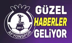 Afyonspor'dan güzel haberler geliyor