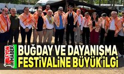 Buğday ve Dayanışma Festivaline büyük ilgi