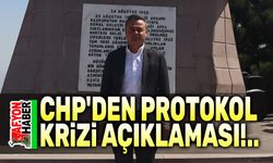 CHP'den protokol krizi açıklaması!..