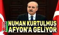 TBMM Başkanı Numan Kurtulmuş Afyonkarahisar’a geliyor